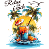 Summer Drink Cocktail Beach Holiday