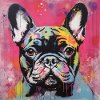 FRENCH BULLDOG STREET ART