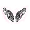 Angelwings,Ailes,Aquarelle,Blanc,Ailes d’ange