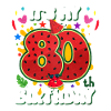 80th Birthday Watermelon