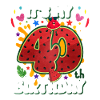 40th Birthday Watermelon