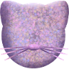 Logo chat violet