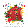 41e anniversaire Pastèque