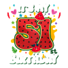 51e anniversaire Pastèque