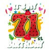 71e anniversaire Pastèque