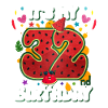 32nd Birthday Watermelon