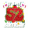 52e anniversaire Pastèque