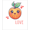 Peach Kawaii
