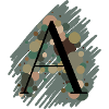 Buchstabe A - grün