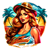 Fille de plage