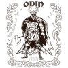 Odin Runen Viking Vi sees i Valhalla, Wodan