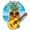 Ukulele Pineapple