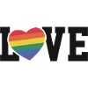 Love Rainbow Heart