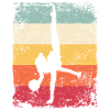 Gym Ball Retro Rhythmic Gymnastics