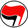 Antifa flags logo