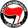 Antifaschistische Aktion logo grunge