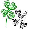 Shamrocks, happiness