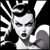 Monochrome Pop Art
