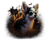 Chihuahua Costume d'Halloween - Citrouille