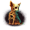 Chihuahua Costume d'Halloween - Citrouille