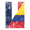 Colombie France Drapeau Colombien Cadeau