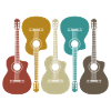 Acoustic Guitar Retro