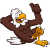 Laying Eagle Character