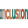 Retro Lettering Inclusion - Diversity Equality