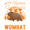 Wombat Human Costume Halloween