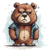 Grumpy Teddy