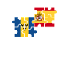 Barbados Spain flag