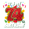 74e anniversaire Pastèque