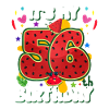 56th Birthday Watermelon