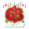 68th Birthday Watermelon