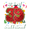 39th Birthday Watermelon