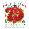 79e anniversaire pastèque