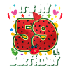 59e anniversaire Pastèque