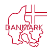 Map of Denmark