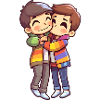 Two boys pride | LGBTQ+ Community