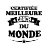 MEILLEURE COACH DU MONDE CERTIFIÉE