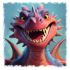 cooler Drache