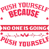 PUSH YOURSELF Bodybouilding GYM FITNESS