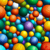 Rainbow Mosaic Spheres