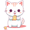 Cute Kitten Design #4