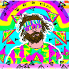 hippie blindfolded