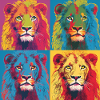 LION POP ART