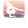 Gymnaste Gymnaste Gymnastique Rythmique Rétro