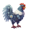 Cyborg Huhn