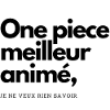 meilleur animé.
