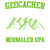 Geocaching Opa GPS Schnitzeljagd Großvater